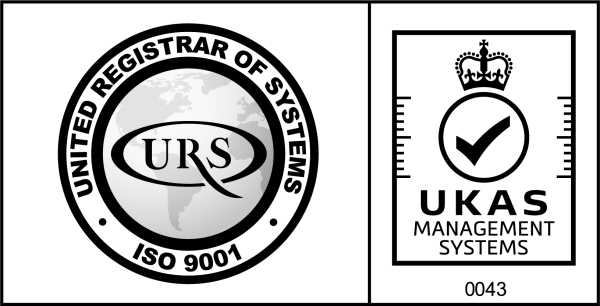 ISO 9001 certification badge